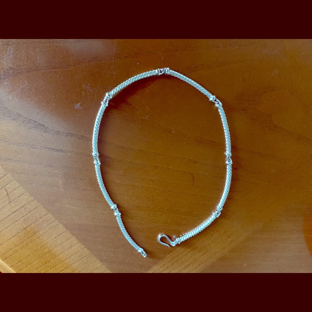 Silver necklace